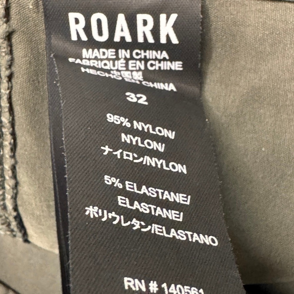 Roark Campover Trail Off Grid Series Quick Dry Adventure Pant Green Men 32 RP317 - Picture 6 of 8